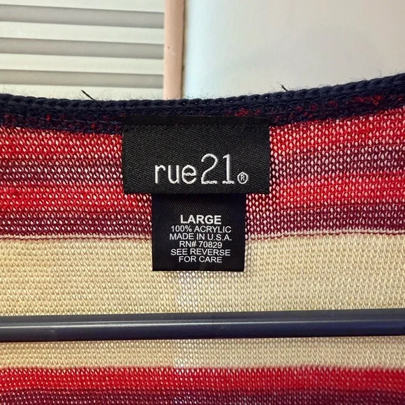 Rue21 American Flag Cover Up - Picture 2 of 3